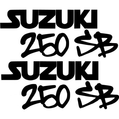 Suzuki 250 SB matrica szett