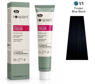 Lisap Keraplant Absolute Color ammónia-, PPD- és rezorcinmentes hajfesték 60ml, 1/1