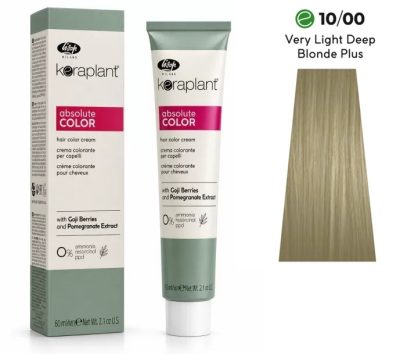 Lisap Keraplant Absolute Color ammónia-, PPD- és rezorcinmentes hajfesték 60ml, 10/00