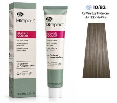 Lisap Keraplant Absolute Color ammónia-, PPD- és rezorcinmentes hajfesték 60ml, 10/82