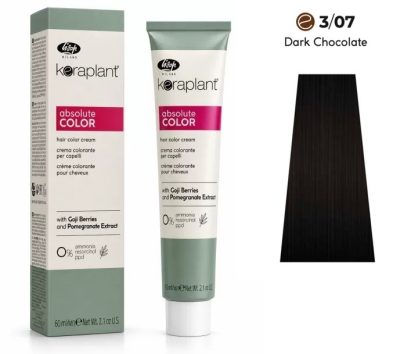 Lisap Keraplant Absolute Color ammónia-, PPD- és rezorcinmentes hajfesték 60ml, 3/07