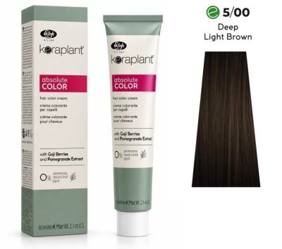 Lisap Keraplant Absolute Color ammónia-, PPD- és rezorcinmentes hajfesték 60ml, 5/00