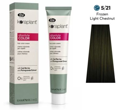 Lisap Keraplant Absolute Color ammónia-, PPD- és rezorcinmentes hajfesték 60ml, 5/21
