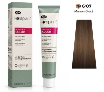 Lisap Keraplant Absolute Color ammónia-, PPD- és rezorcinmentes hajfesték 60ml, 6/07