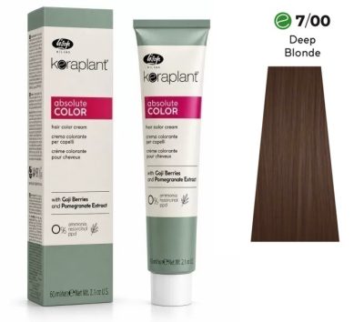 Lisap Keraplant Absolute Color ammónia-, PPD- és rezorcinmentes hajfesték 60ml, 7/00