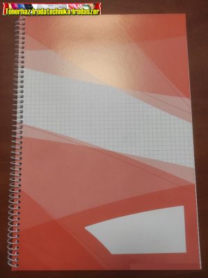 Spirálfüzet pd A/4-60 lapos kockás (A/4)