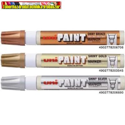 UNI PX-20 SHINY Lakkmarker, 2,2-2,8 mm, kül. fényes színben(px20)