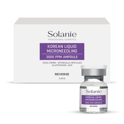 Solanie Reverse koreai dual PDRN szivacstű ampulla, 5x5 ml