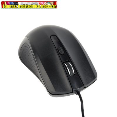 Gembird MUS-4B-01 vezetékes USB optikai egér 