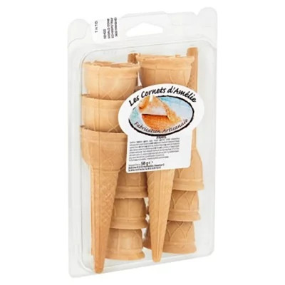 Les Cornets fagyitölcsér 12db 50g