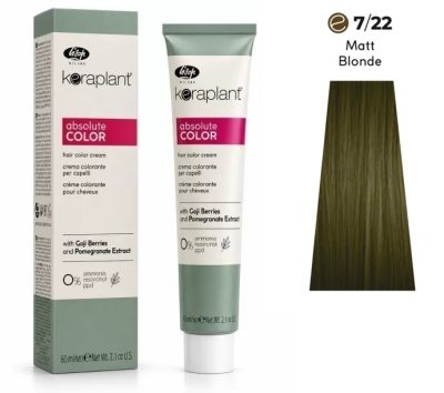 Lisap Keraplant Absolute Color ammónia-, PPD- és rezorcinmentes hajfesték 60ml, 7/22