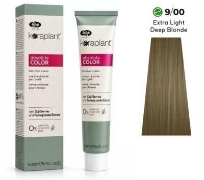 Lisap Keraplant Absolute Color ammónia-, PPD- és rezorcinmentes hajfesték 60ml, 9/00