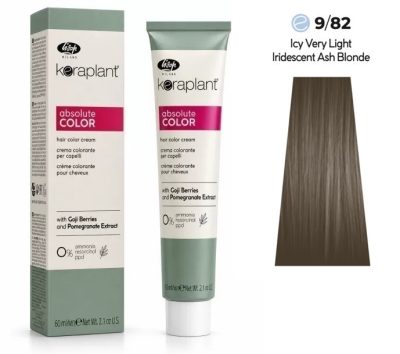 Lisap Keraplant Absolute Color ammónia-, PPD- és rezorcinmentes hajfesték 60ml, 9/82