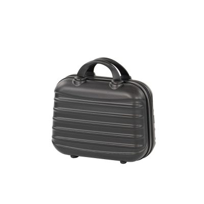 TraveLux Max kisméretű kézi bőrönd keményfedeles 28x36x16 cm fekete