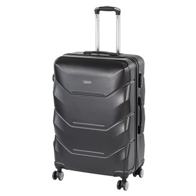 TraveLux Max nagy bőrönd keményfedeles 76x50x29 cm fekete