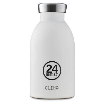 24BOTTLES Clima 330ml rozsdamentes acél termosz, Ice White