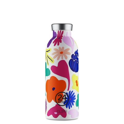 24BOTTLES Clima 500ml rozsdamentes acél termosz, ACQUA FIORITA