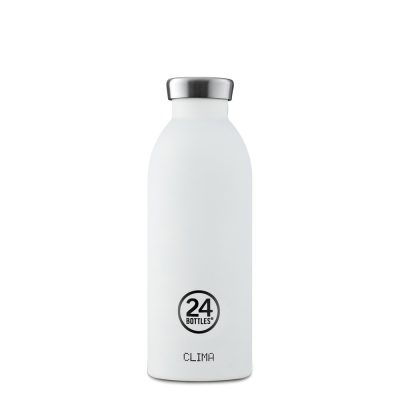 24BOTTLES Clima 500ml rozsdamentes acél termosz, ICE WHITE