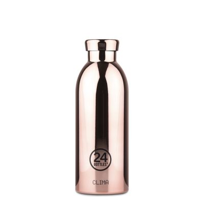 24BOTTLES Clima 500ml rozsdamentes acél termosz, ROSE GOLD