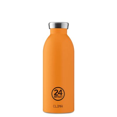 24BOTTLES Clima 500ml rozsdamentes acél termosz, Total Orange