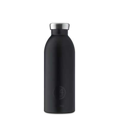 24BOTTLES Clima 500ml rozsdamentes acél termosz, TUXEDO BLACK