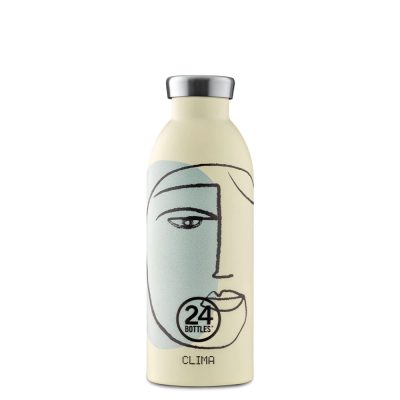 24BOTTLES Clima 500ml rozsdamentes acél termosz, White Calypso
