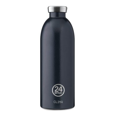 24BOTTLES Clima 850ml rozsdamentes acél termosz, DEEP BLUE