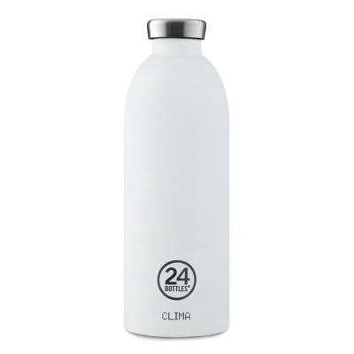 24BOTTLES Clima 850ml rozsdamentes acél termosz, Ice White