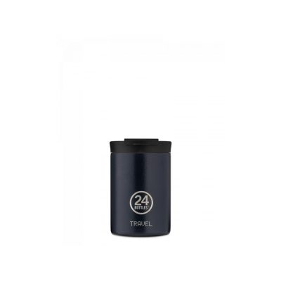24BOTTLES Travel Tumbler 350ml rozsdamentes acél bögre, Deep blue