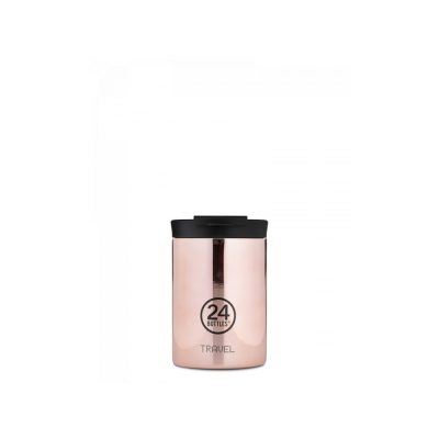 24BOTTLES Travel Tumbler 350ml rozsdamentes acél bögre, ROSE GOLD