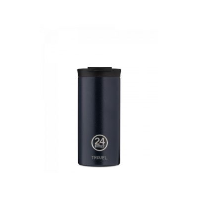 24BOTTLES Travel Tumbler 600ml rozsdamentes acél bögre, Deep blue