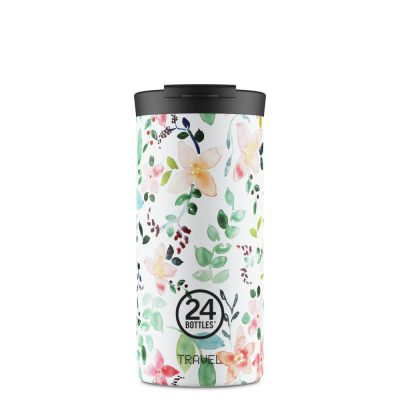 24BOTTLES Travel Tumbler 600ml rozsdamentes acél bögre, Little Buds