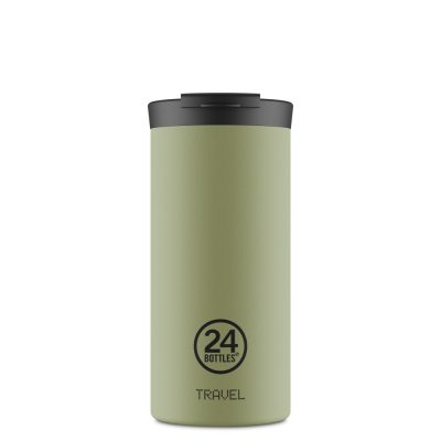 24BOTTLES Travel Tumbler 600ml rozsdamentes acél bögre, Sage