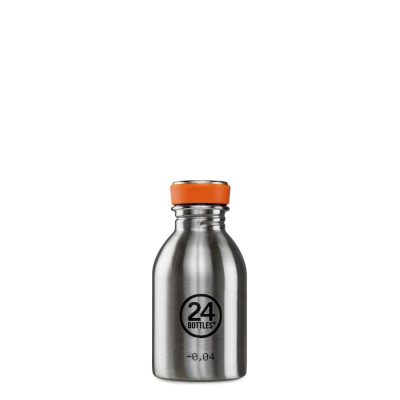 24BOTTLES Urban 250ml rozsdamentes acél kulacs, Brushed Steel