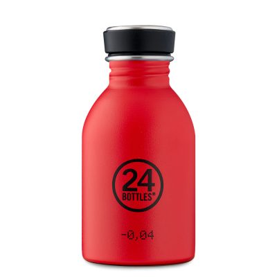 24BOTTLES Urban 250ml rozsdamentes acél kulacs, Hot Red