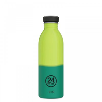 24BOTTLES Urban 500ml rozsdamentes acél kulacs, REactive yellow/green