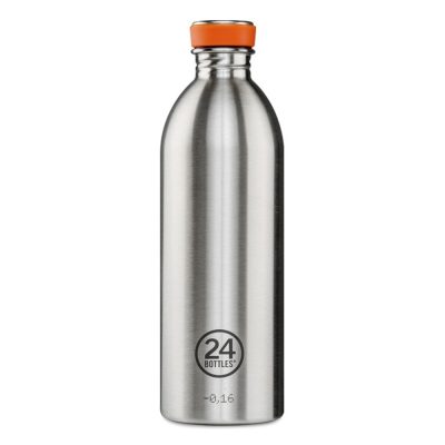 24BOTTLES Urban 1000ml rozsdamentes acél kulacs, Brushed Steel