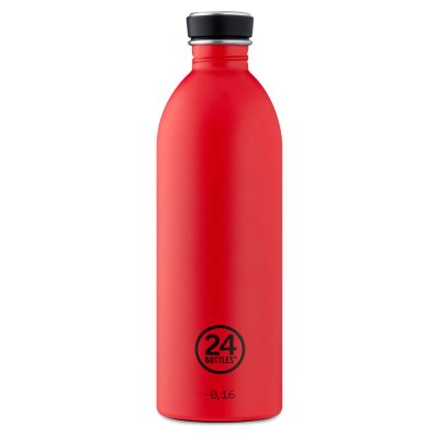 24BOTTLES Urban 1000ml rozsdamentes acél kulacs, hot red