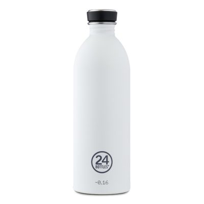 24BOTTLES Urban 1000ml rozsdamentes acél kulacs, ICE WHITE