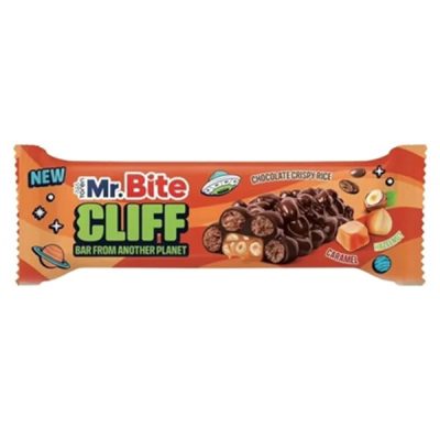 Mr. Bite Cliff Karamellás Csoki Szelet 35g