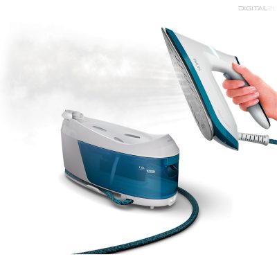 PHILIPS PerfectCare 6000 Series gőzállomás, 2400 W, max. 6,5 bar, 1,8 l levehető víztartály, akár 500 g gőzlövet (PSG6022-20)