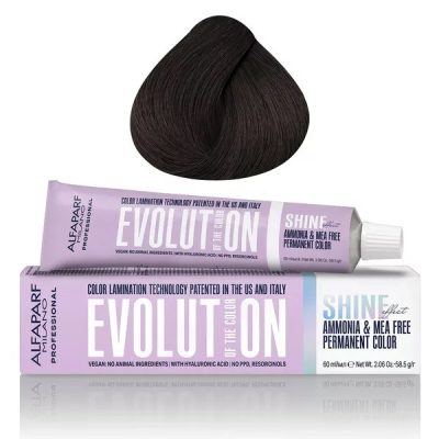 Alfaparf Evolution of the Color SHINE ammóniamentes hajfesték 60 ml, 4