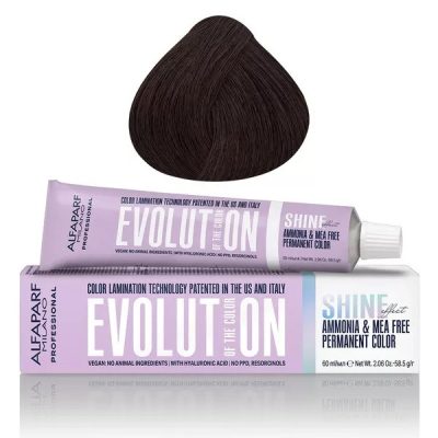 Alfaparf Evolution of the Color SHINE ammóniamentes hajfesték 60 ml, 4.5
