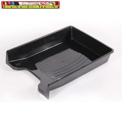 IRATTÁLCA MŰANYAG 460 fekete 355X255X55MM