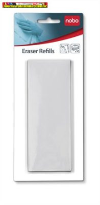  NOBO filc betét cseréhető táblatörlőhöz (refill) , 10 db, (filces betét) (VN34497)