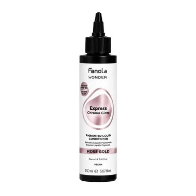 Fanola Wonder Express Chroma Glaze pigmentált hajkondicionáló 150 ml, Rose Gold