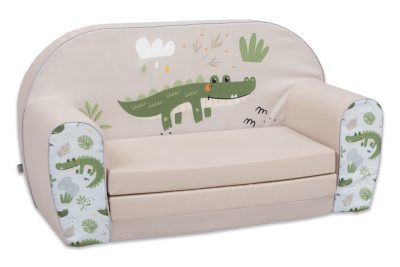 Mama Kiddies® prémium szétnyitható dupla gyerekfotel – Crocodile