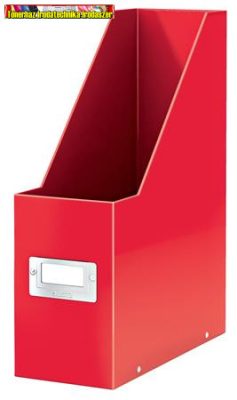  LEITZ Click&Store Iratpapucs, PP/karton, 95 mm, piros