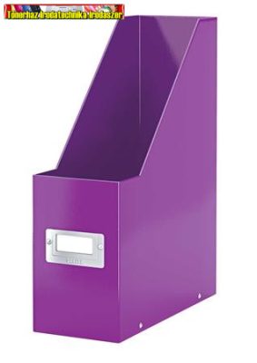  LEITZ Click&Store Iratpapucs, PP/karton, 95 mm, lila
