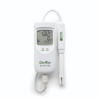 HI9814 GroLine kombinált pH-, EC-, TDS- és hőmérséklet-mérő, HANNA